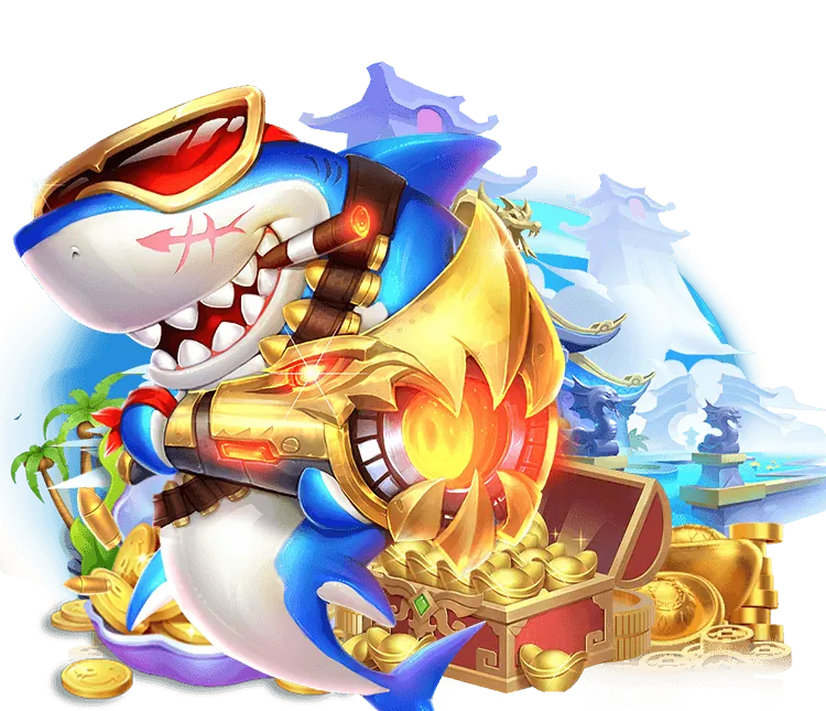 Các biểu tượng Jackpot vàng óng ánh và đồng xu rơi trong Slot Game ok9aa